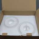 Vintage 2-Lights Sconces Wall Lighting with Milk White Glass Shade, Double Arm Wall Lamp Fixture for Living Room Dining Room Bedroom Hallway (Antique)