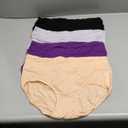SERISIMPLE Viscose Bamboo Women Luxury Underwear Silky Comfy Ultra Soft Briefs Stretch High&Mid Waist Panties 4 pack