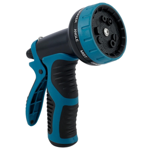 Xiaochen Heavy Duty Adjustable Garden Hose Nozzle Water Gun Hose Nozzle Car Washer Garden Watering Jet Spray High Pressure Sprinkler Foam Lance Automobiles Cleaning Tool (Color : Blue)