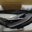 Full LED Headlights, Compatible with 2021-2023 Tesla 3 Tesla Y Base Mayor Performance Long Range Standard Estandar, Replace 1514952 151495200C 151495200D Left Driver Side Front Head Lights Assembly