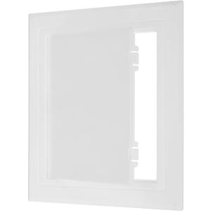 PATIKIL 7x7 inch(185x185mm) Removable Hinged Access Panel, ABS Plumbing Access Doors Easy Wall Hole Cover for Drywall Plumbing Electrical Cables Wiring, White