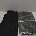 3 Packs Leggings with Pockets for Women, Soft High Waisted Tummy Control Workout Yoga Pants (Large-X-Large)