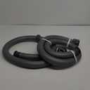 Frienda 2 Pack 1.5 inch Diameter Pool Pump Replacement Hose 63 inch Long Pool Replacement Hoses Above Ground Swimming Pool Hose Accessory for Filter Pumps Saltwater Systems Sand Filter (Gray Hose)