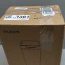 MOPALL 2 Pack Bathroom Trash Can with Lid, 3.6Gal + 2.4Gal Garbage Can with Pop-Up Lid, Small Trash Can Dog Proof, Slim Trash Bin Waste Basket for Toilet, Office, Bedroom, Living Room, Kitchen (White)