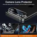 Esanik 1 Pack for iPhone Air Matte Glass Screen Protector + 1 Camera Lens Protector - Anti-Glare, Anti-Fingerprint, Anti-Reflection, 9H Hardness, Smooth Touch, Easy Installation Frame Included