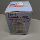 3L Portable Washing Machine,3 In 1 Portable Washer And Dryer Underwear Washing Machine,Mini Lavadora Portatil for Home, Apartment, Hotel, Camping & Travel(3L capacity)