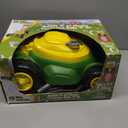 John Deere Bubble Lawn Mower for Toddlers, Bubble Blowing Machines, Indoor and Outdoor Gardening Toy, Birthday, Party Favor for Preschool Girls and Boys, No Batteries Required, 2+, Large