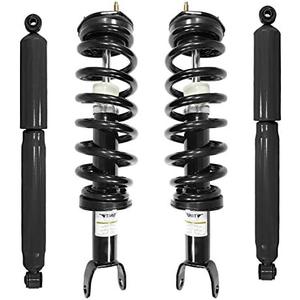 Unity 4-11620-256300-001 Front and Rear 4 Wheel Complete Strut Assembly with Gas Shock Kit
