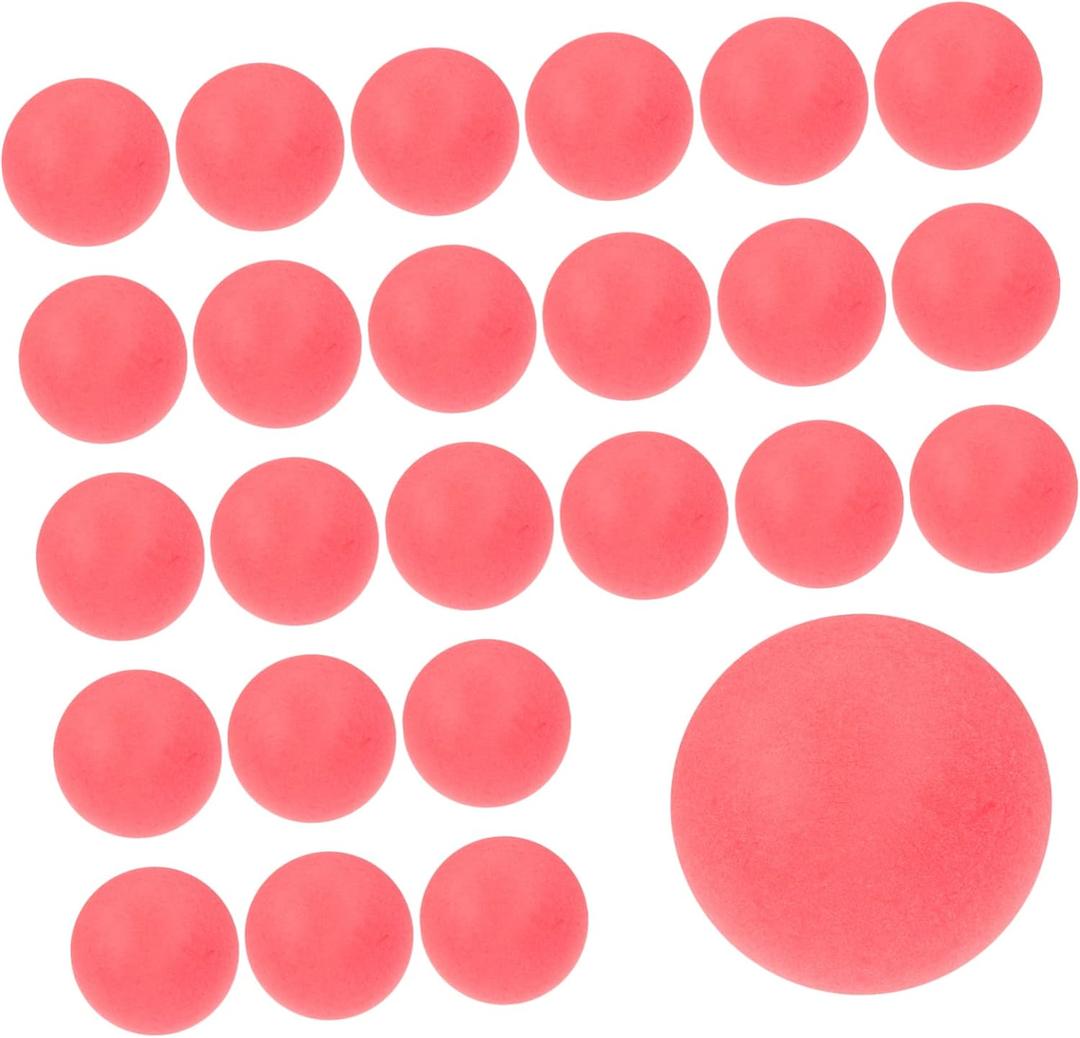 Toyvian 100pcs Colored Bingo Balls Durable Raffle Drawing Balls for Parties Game Nights and Events for Table Tennis and DIY Games