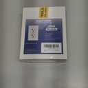 ELECTECK 2 Pack GFCI Outlets 20 Amp, Non-Tamper Resistant, Decor GFI Receptacles with LED Indicator, Ground Fault Circuit Interrupter, Wallplate Included, ETL Listed, White