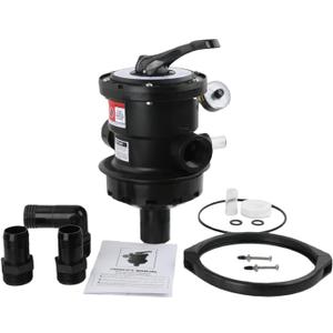 SP0714T VariFlo Valve Replacement for Hayward SP0714T VariFlo XL Top Mount Multiport Valve Part for Above-Ground Pro- or VL Series Sand Filter, 1.5 Inch Plumbing, 7-Position Control Valve