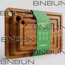 Bamboo Cutting Board for Kitchen, 3-Piece Set with Juice Grooves, Side Handles & Non-Slip Mats  Durable Bamboo Chopping Board for Meat, Vegetables and Fruits