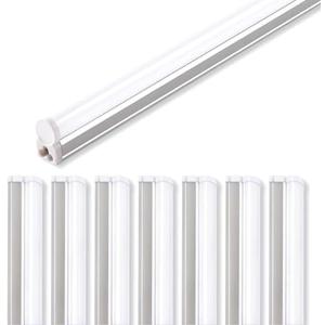 Barrina LED T5 Shop Light 4FT, 2200lm, 4000K Cool White, 20W, 8 Packs