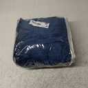 RYB HOME Blue Velvet Curtains 84 inches - Blackout Curtains for Living Room, Thermal Insulated Noise Reducing Panels Soft Luxury Window Decor for Kids Bedroom, Navy Blue, W52 x L84 inches, 2 Panels