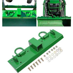 HECASA Tractor Grab Hooks 4.96" W  21.93" L Compact Tractor Bolt on Grab Hooks Compatible with John Deere John Deere 4100 4010 4110 4115 2320 2520 2720 2025r 2032r 2038r 2" Receiver