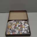 Eternal Love 1000 Piece Valentine's Day Jigsaw Puzzles for Adults and Beginner Sun and Moon Hearts Puzzles Challenging Family Activity Games DIY Craft Puzzle for Home Decor Gifts 19.7 x 27.6 in