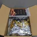 419 Pcs New Years Eve Party Supplies 2026 Bulk Happy New Year Decorations Kit for 100/50/36/24 Guest Include Glasses Hat Tiara Headband Noise Maker Bead Necklace Balloon Foil Curtain Banner