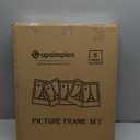 upsimples 16x20 Picture Frame Set of 5, Display Pictures 11x14 with Mat or 16 x 20 Without, Wall Gallery Poster Frames, Black