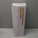 Large Stone Drying Mat for Kitchen Counter, Quick Drying Foldable Dish Drying Mat, Super Absorbent Diatomaceous Earth Drying Mat for Dishes Bottles Cups, Match Any Countertop (White, 22.8"x15.4")