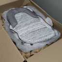 Ingenuity Foldaway 2-Position Baby Bath Seat, Adjustable Support for Sink or Bathtub, Ages 0-6 Months up to 20 Pounds, Machine-Washable Sling (Gray Swirls)