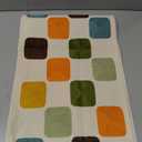 13"x 72" Embroidered Canvas Table Runner, Mosaic