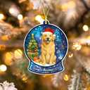 Golden Retriever Christmas Ornament 2025  Golden Retriever Ornaments for Christmas Tree, Dog Lovers Holiday Decoration