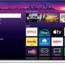 Roku Smart TV  65-Inch Pro Series 4K QLED RokuTV with Backlit Roku Voice Remote Pro, Dolby Vision IQ, 120Hz Refresh Rate  Live Local News, Sports, Gaming