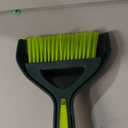 Pine-Sol Mini Dustpan and Brush Set | Nesting Snap-On Design | Portable, Compact Dust Pan and Hand Broom for Cleaning, Green