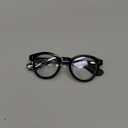 AMOMOMA 3 Pack Classic Round Reading Glasses for Women Men,Retro Blue Light Computer Reader Frame AM6142, +2.5
