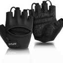 SIMARI Workout Gym Gloves for Men Women, Weight Lifting Gloves with Wrist Wrap Support, SBR Pad Grip for Full Palm Protection, for Exercise, Fitness, Dumbbells, Barbell, Climbing, Fingerless