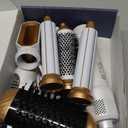 6 in ONE Blow Dryer Brush, Air Curling Iron Round Brush Blow Dryer 800W, Ionic Hair Dryer Brush for Women, Hot Air Brush Hair Styling Tools 100-120V