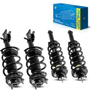 PHILTOP Front Rear Struts Set for 2011-2019 Journey 3.6L 172509/172510/172896 * 2 - Direct Replacement Shock Assembly