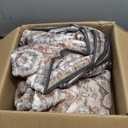 8x10 Area Rugs for Living Room Rug Brown Bedroom Rug Carpet Washable Neutral Vintage Dining Room Rugs for Under Table Soft Comfortable Non Slip