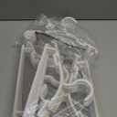 GoodtoU Baby Hangers, 60 Pack Baby Clothes Hangers for Closet Kids Plastic Hangers Toddler Infant Nursery Child Small Children (White)