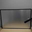 JILoffice Dry Erase Calendar Whiteboard - Magnetic White Board Calendar Monthly 36 X 24 Inch, Black Aluminum Frame Wall Mounted Board for Office Home and School