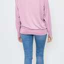 Batwing Tops for Women  Oversized Casual T-Shirt with Banded Waist (XXL)