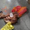 JOIEDOMI 6FT Thanksgiving Inflatable Turkey Decoration Outdoor, Light Up Inflation Turkey with LED, Happy Thanksgiving Blow Up Yard Decorations for Outside, Yard, Garden, Lawn, Party Supplies