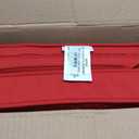 Sunbrella 17 in. Square Outdoor Corded Chair Pad, Canvas Jockey Red