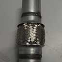 RK7534-2" x 4" Heavy Duty Stainless Steel Exhaust Flex Pipe 8" OL