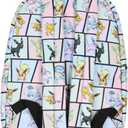 Bioworld Pokemon Backpack Eevee Evolutions Laptop School Travel Backpack Bag 17"