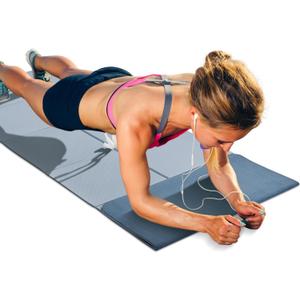 Foldable Yoga Mat for Travel(1/4" & 1/2" Thick) - Non-slip, Eco-friendly, Lightweight Folding Exercise Mat, Portable for Home Gym and Outdoor Pilates