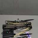 Anordsem Solar Fireworks Lights Outdoor: 4 Bendable Copper Wire 120 LEDs String Lighting - Waterproof DIY Warm Decoration for Yard Garden Proch - Gardening Gifts for Garden Lovers (4 Pack (wired in series))