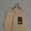 Insulated Lunch Bag for Women, 6-Hour Cold Retention Cooler Tote with Sturdy Handle, 15-Can Spacious Capacity, Leakproof Corduroy Fabric & Aluminum Foil Lining (Coffee)