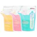 ZÜCÜBéBé Breastmilk Storage Bags(90 Count)，8oz Milk Storage Bags for Breastfeeding，BPA Free with Easy Pour Spout, Self Standing, for Refrigeration and Freezing