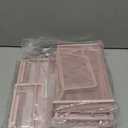 Marbrasse Larger Mesh Desk Organizer with Drawer, Multi-Functional Pen Pencil Holder, Easy Assembly, Desk Organizers and Accessories for Office Art Supplies (Pink)