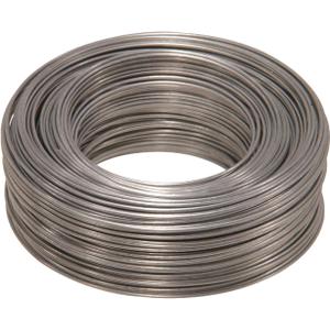 Hillman Steel Wire Rope 20 Gauge Galvanized Hobby Cable Wire, 20 x 175', Corrosion Resistant, Holds 15 lbs, Ideal for Crafts & DIY, Silver | 123106