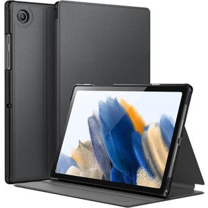 JETech Case for Samsung Galaxy Tab A8 10.5-Inch 2022 (SM-X200/X205/X207), Slim Folio Stand Protective Tablet Cover, Multi-Angle Viewing, Auto Wake/Sleep (Black)