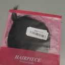 SARLA Jet Black Clip in Side Bangs Straight Synthetic Hair Extension One Piece for Women