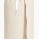 Accent Home Cotton Canvas Laundry Bags With Drawstring,  Heavy Duty Multi Use | Washable Dirty Clothes Organizer