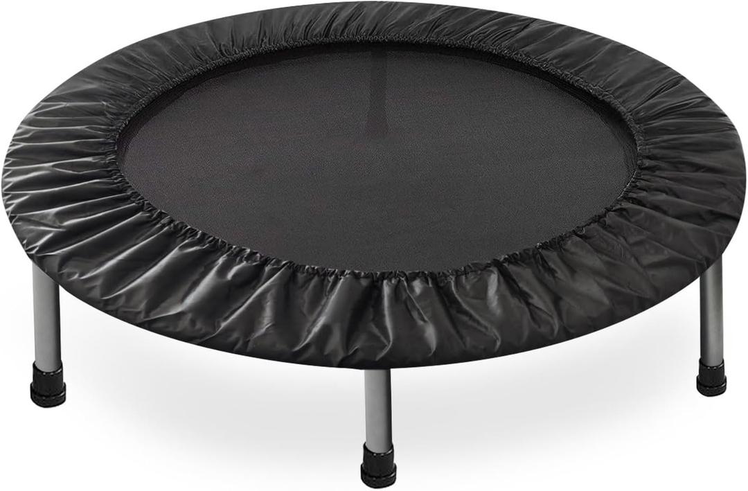 Mini & Small Trampoline Spring Cover: 36 Inches Trampoline Springs Covers for Trampoline Edge Replacement - 600D Oxford Fabric Tear-Resistant Easy to Install (BLACK)